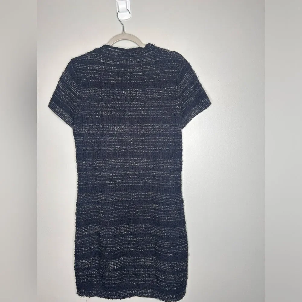 Kate Spade Tweed Striped Shift Dress